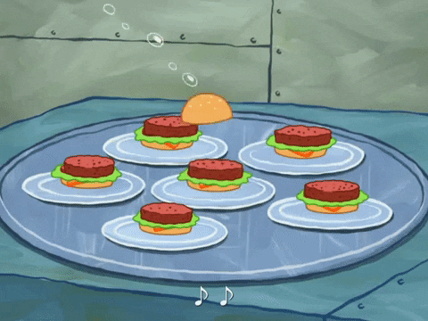 Episode 1 Burgers GIF by SpongeBob SquarePants
