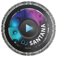 Djsantana dj lmp lomaximoproductions dj santana Sticker