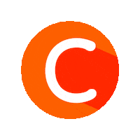 Orange Abc Sticker