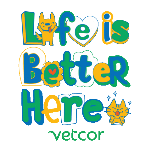 Vetcor giphyupload vetcor life is better here lifeisbetterhere Sticker