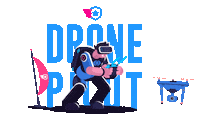 Drone Sticker by Pilot Institute