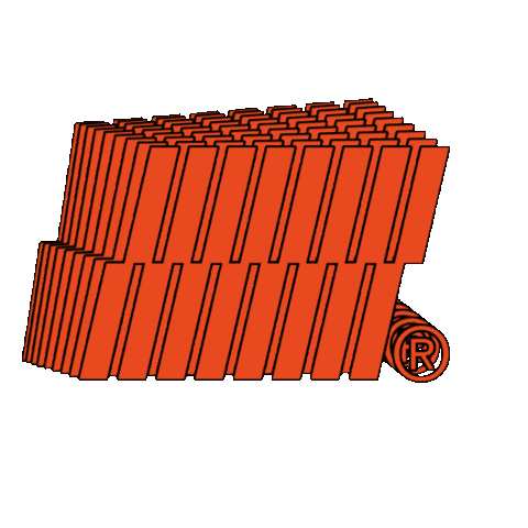 GutterCorp music logo gutter Sticker