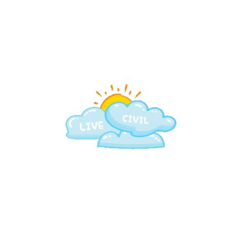 Beautiful Day Sun Sticker by Karen Civil