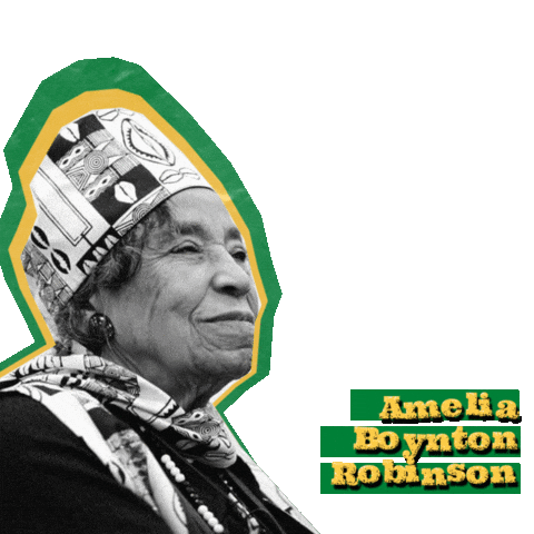 Blm Black History Month Sticker by Black Voters Matter Fund