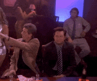 friends friends friends tv the one with the creepy holiday card GIF