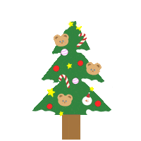 Christmas Tree Sticker