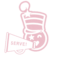 Marching Band Makeup Sticker by PatrickStarrr