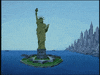 statue of liberty GIF