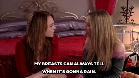 karen smith my breasts can always tell when its gonna rain GIF