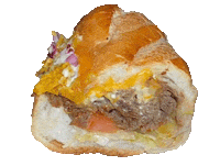 Cheese Steak Bread Sticker by foodbabyny