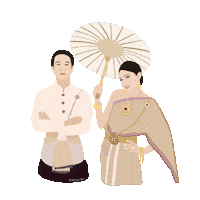 Travel Wedding Sticker