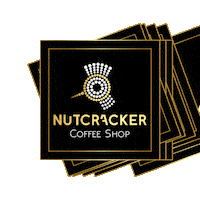 nutcrackercoffeeshop nutcracker coffee shop cutcrackercoffeeshop Sticker