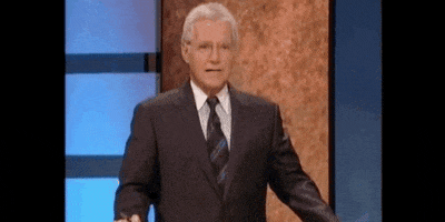 Alex Trebek GIF by Jeopardy!