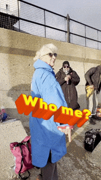 Who Me GIF by The Bluetits