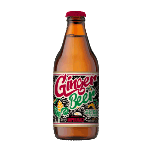 ginger beer Sticker by Supermalt