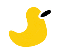 goodhealthdesign duck mmm ghd museofmeaning Sticker
