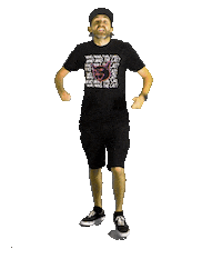 Angry Shawn Chatfield Sticker by Mega 64