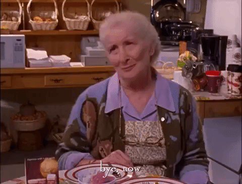 over it fran weston GIF by Gilmore Girls 