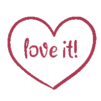 Love You Hearts Sticker