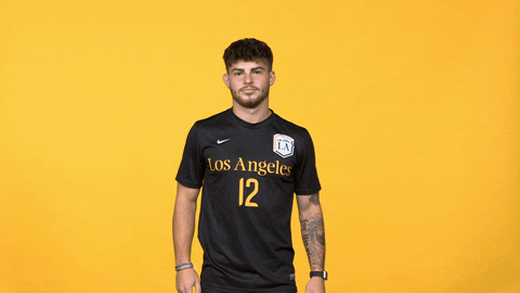 Sport Hello GIF by Cal State LA Golden Eagles