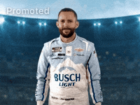 Ross Chastain Shrug GIF by Busch Beer