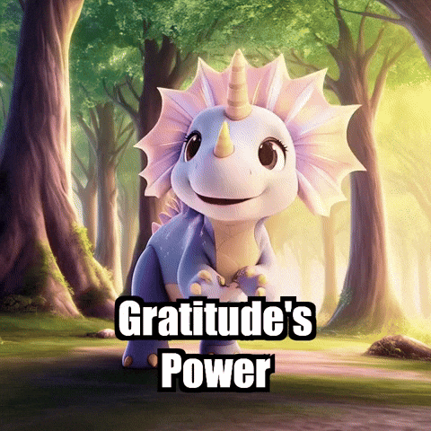 Gratitude Wisdom GIF by Divineasaur