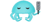 360 Jellyfish Sticker by CULTVR