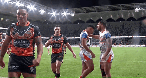 Peace Sign GIF by Wests Tigers