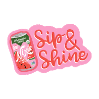 Happy Fun Sticker by Nixie Sparkling Water