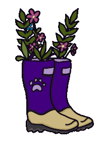 April Showers Flowers Sticker by James Madison University