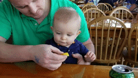 Baby Tries His First Lemon and Goes Back For More