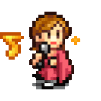 Singer Sticker