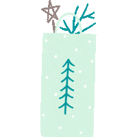 Christmas Tree Sticker by Louise Jewelry