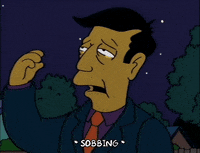 Sad Season 5 GIF by The Simpsons