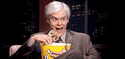 TrumpetNZ giphyupload drama tea snack GIF
