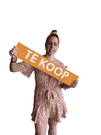 Makelaar Te Koop Sticker by Ellen Mouthaan Makelaardij