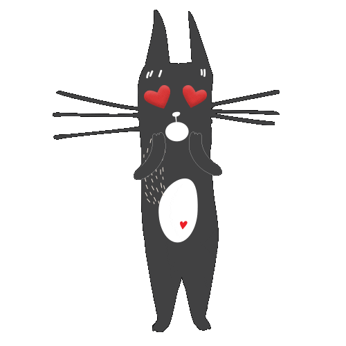 Cf Love Sticker by Cat & the Fiddle