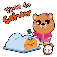 Sleepy Ramadan Sticker by BerjayaTimesSquare