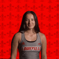 Track Field Go Cards GIF by Louisville Cardinals