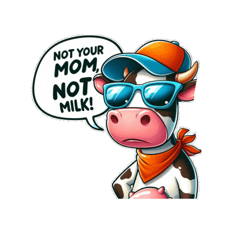 Vegan Milk Sticker by Natur-Clean-up