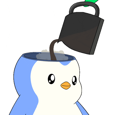 Good Morning GIF by Pudgy Penguins