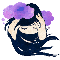 Sleepy Concentration Sticker by Project Sleep