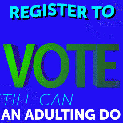 voting rock the vote GIF by Njorg