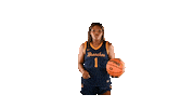 Sport Basketball Sticker by University of Central Oklahoma