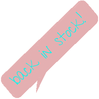 Back In Stock Sticker by Shoko Shop