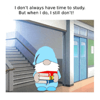 School Gnome GIF