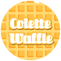 Waffle Sticker by Bistrot Colette