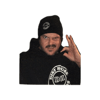 DirthouseRecords ugly model dh clothing Sticker