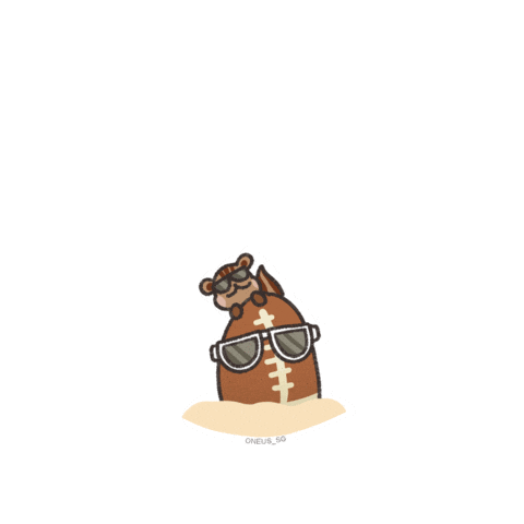 Time Machine Rugby Sticker