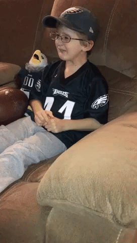 Philadelphia Eagles Fan Shares His Excitement After Win